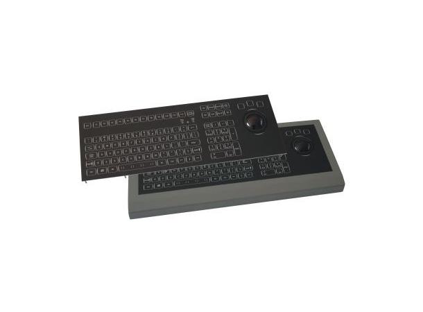 KSML106S1USB-RLED 106 taster LED keyboard, 50mm rulleball 